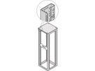 SCHROFF 19"-Winkelprofil mit Universal-Lochung (EIA), RAL 7035 - WINKELPROFIL 19"47HE 7035(2X)