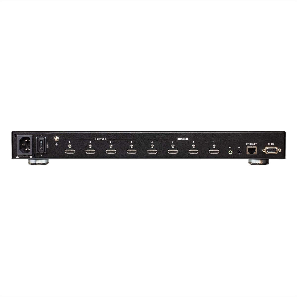 ATEN VM6404HB 4 x 4 True 4K HDMI Matrix Switch mit Scaler