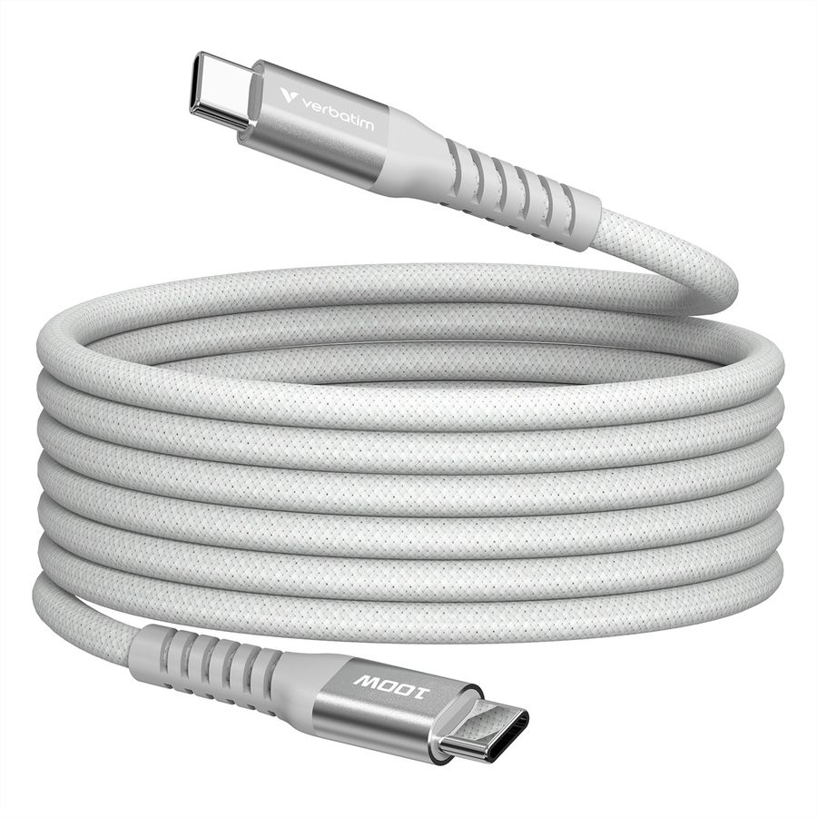 Verbatim Magnetic Cable USB-C 100W Grey