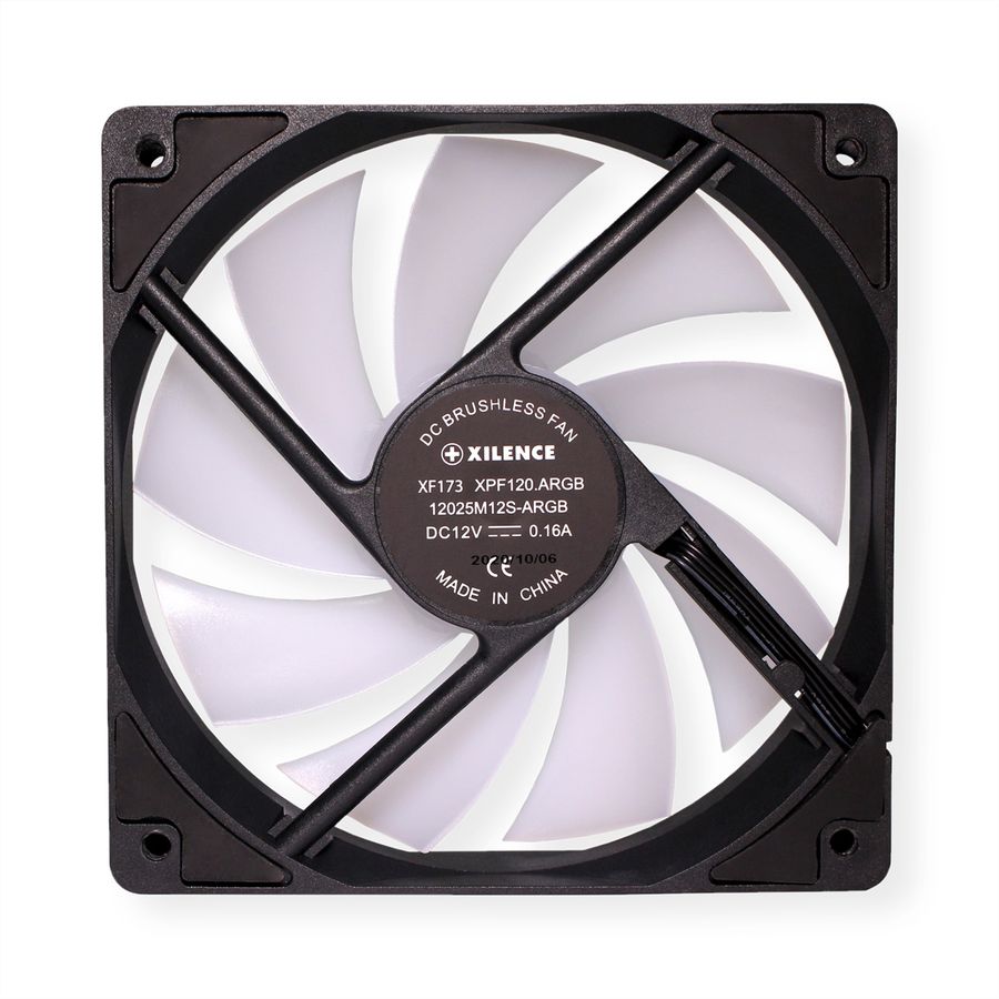Xilence XPF120.ARGB 120mm PWM Gehäuselüfter, ARGB LED