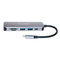 D-Link DUB-2325 Hub USB-C 5 en 1 avec lecteur de cartes