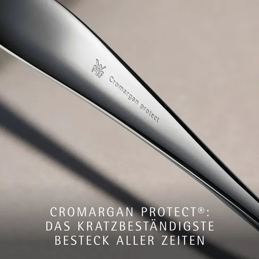 WMF Flame Plus Besteck-Set, 30-teilig, Cromargan protect®, poliert, Silber, Edelstahl