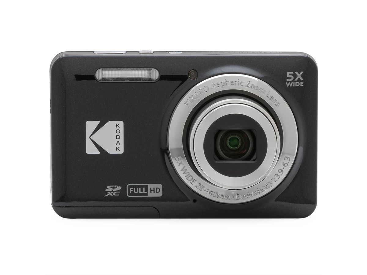Kodak Digitalkamera, Pixpro FZ55BK , 5x Opt. Zoom, 16MP, 1080p Full HD Video