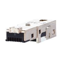 METZ CONNECT E-DAT Industry RJ45 field plug insert Cat.6 Class EA