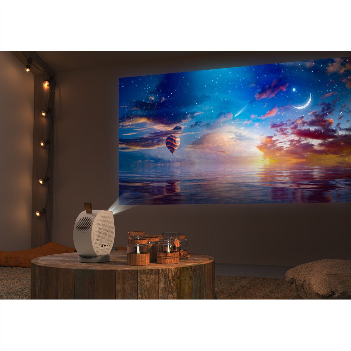 Benq Portable Beamer GV50, FHD, 500AL