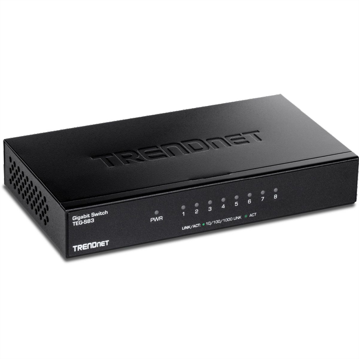 TRENDnet TEG-S83 Switch de bureau Gigabit à 8 ports