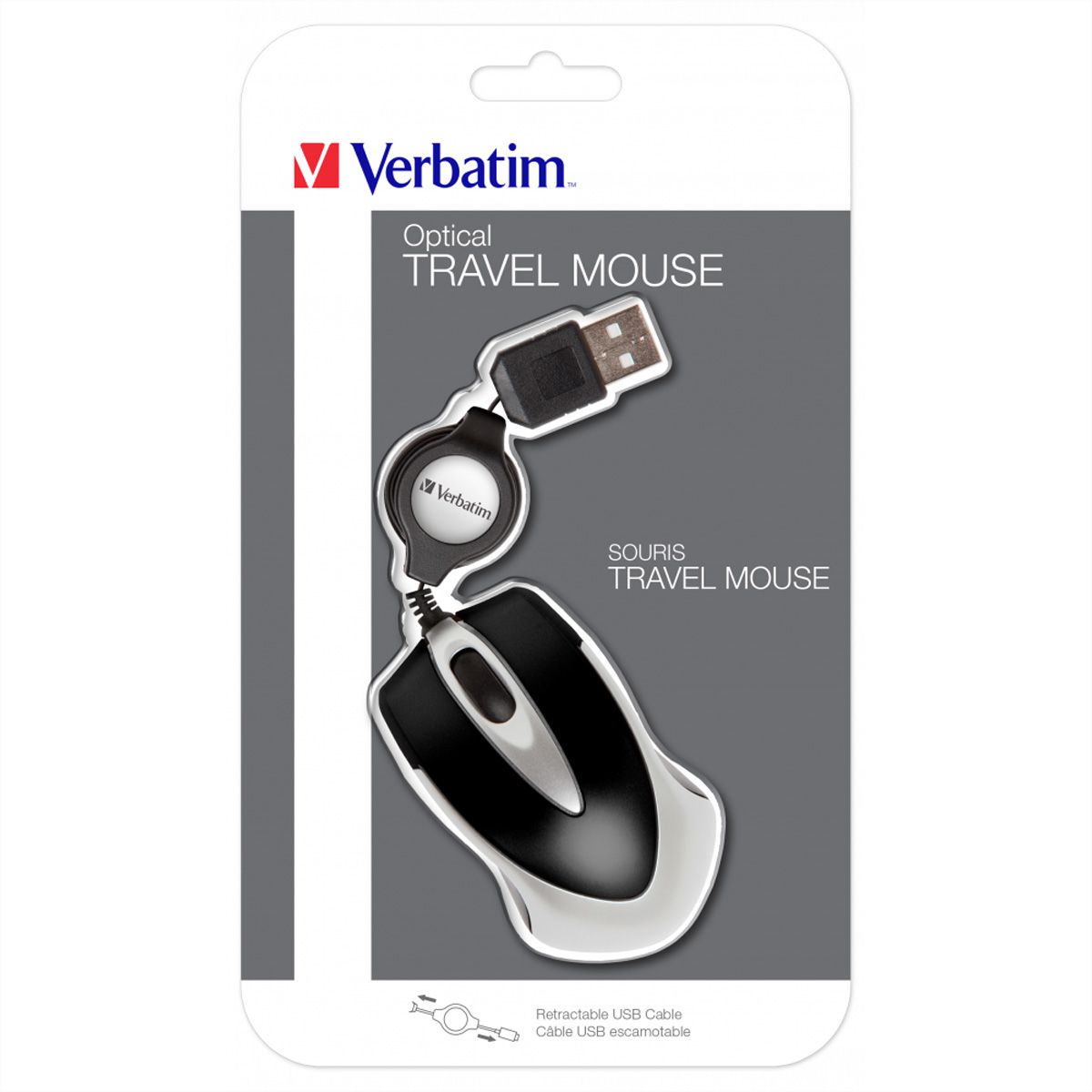 Verbatim Go Mini Travel Mouse Black