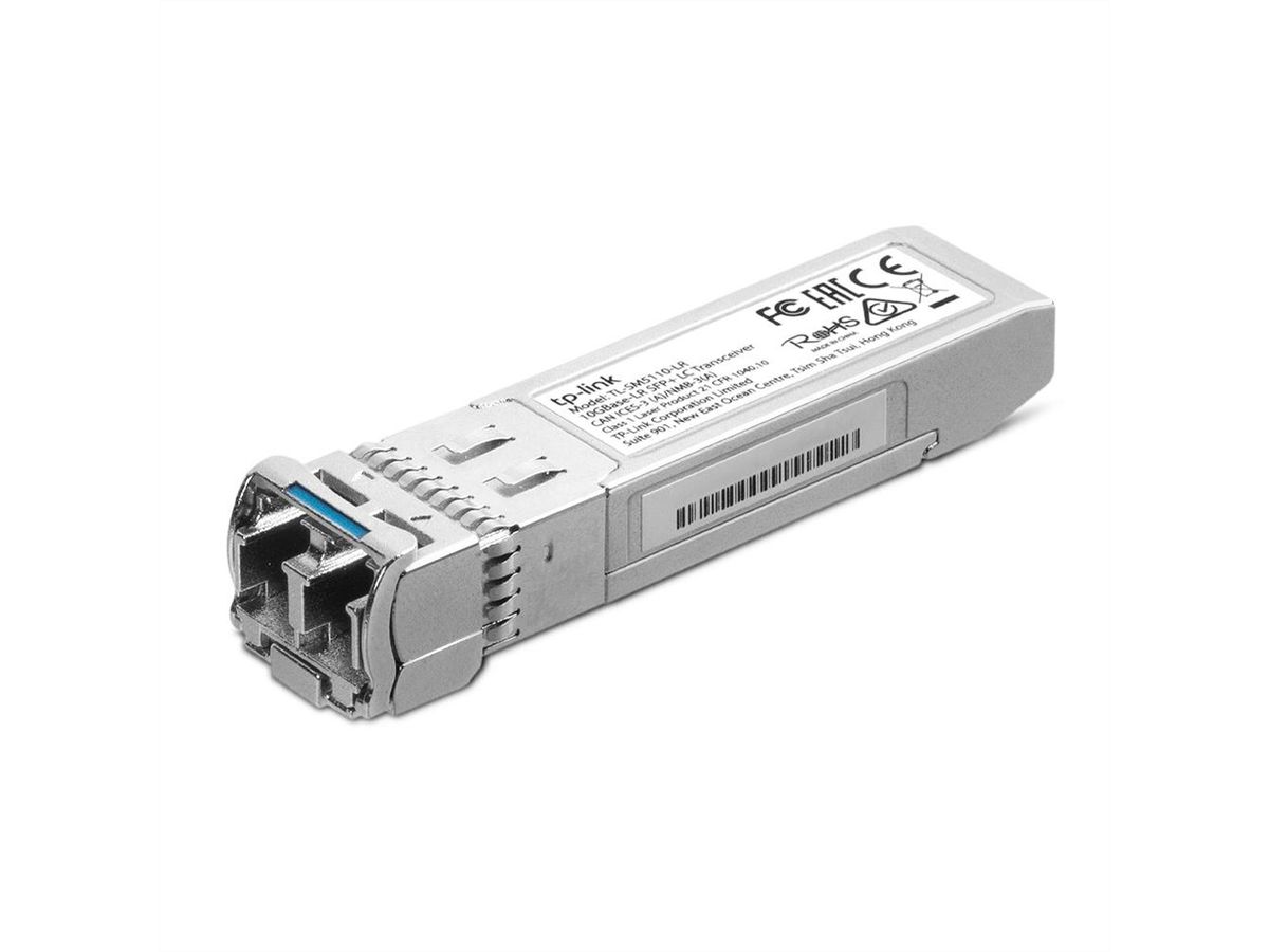TP-Link SM5110-LR Transceiver , 1310 nm Single-mode, LC Duplex Connector