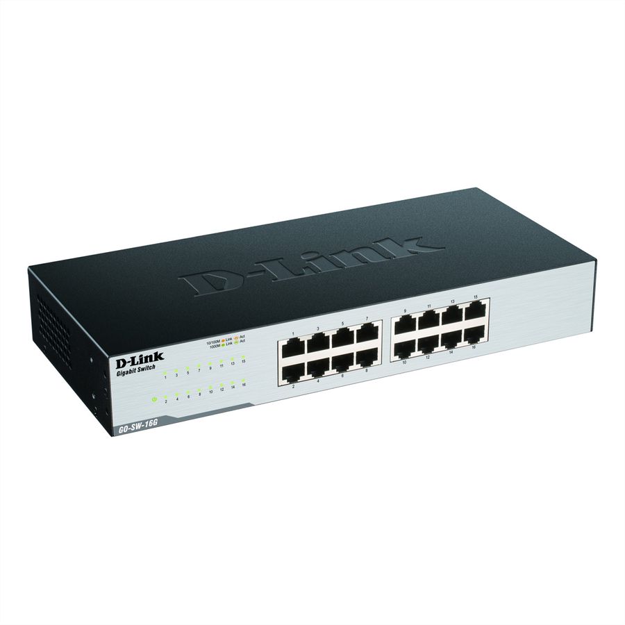 D-Link GO-SW-16G Switch Ethernet Gigabit