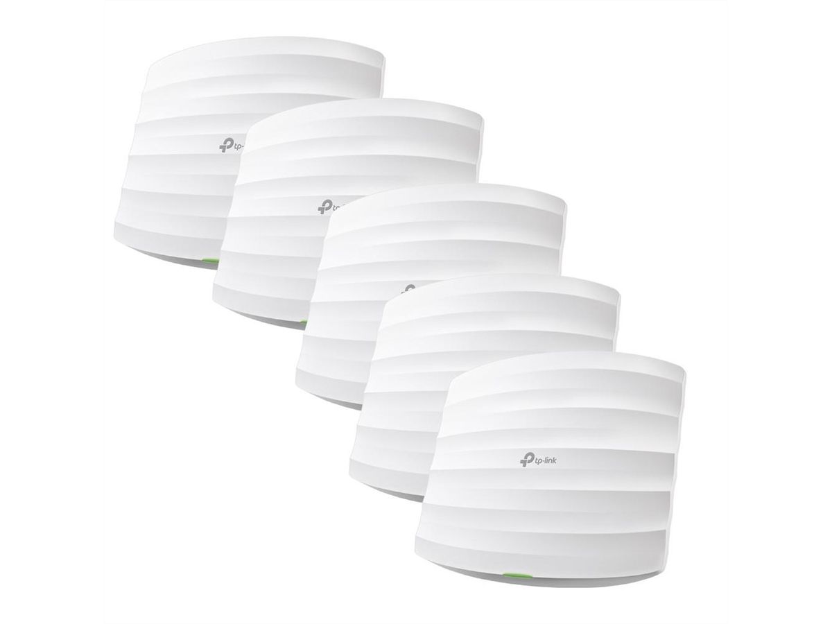 TP-Link Access Point EAP245, 2× Gigabit RJ45 Port, Dual-Band, 5 Pack