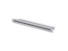 TELEGÄRTNER 19"-Modulträger 1 HE, mit 24 AMJ-SL-Modulen Cat.6A (Class EA), grau