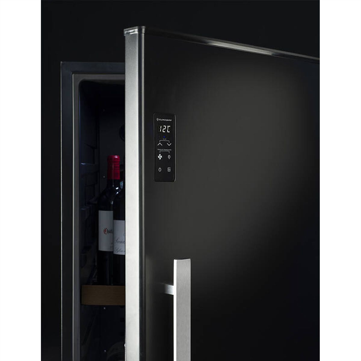 Climadiff Weinkühlschrank GARDE150D, Freistehend, 1 Zone, 160 Flaschen