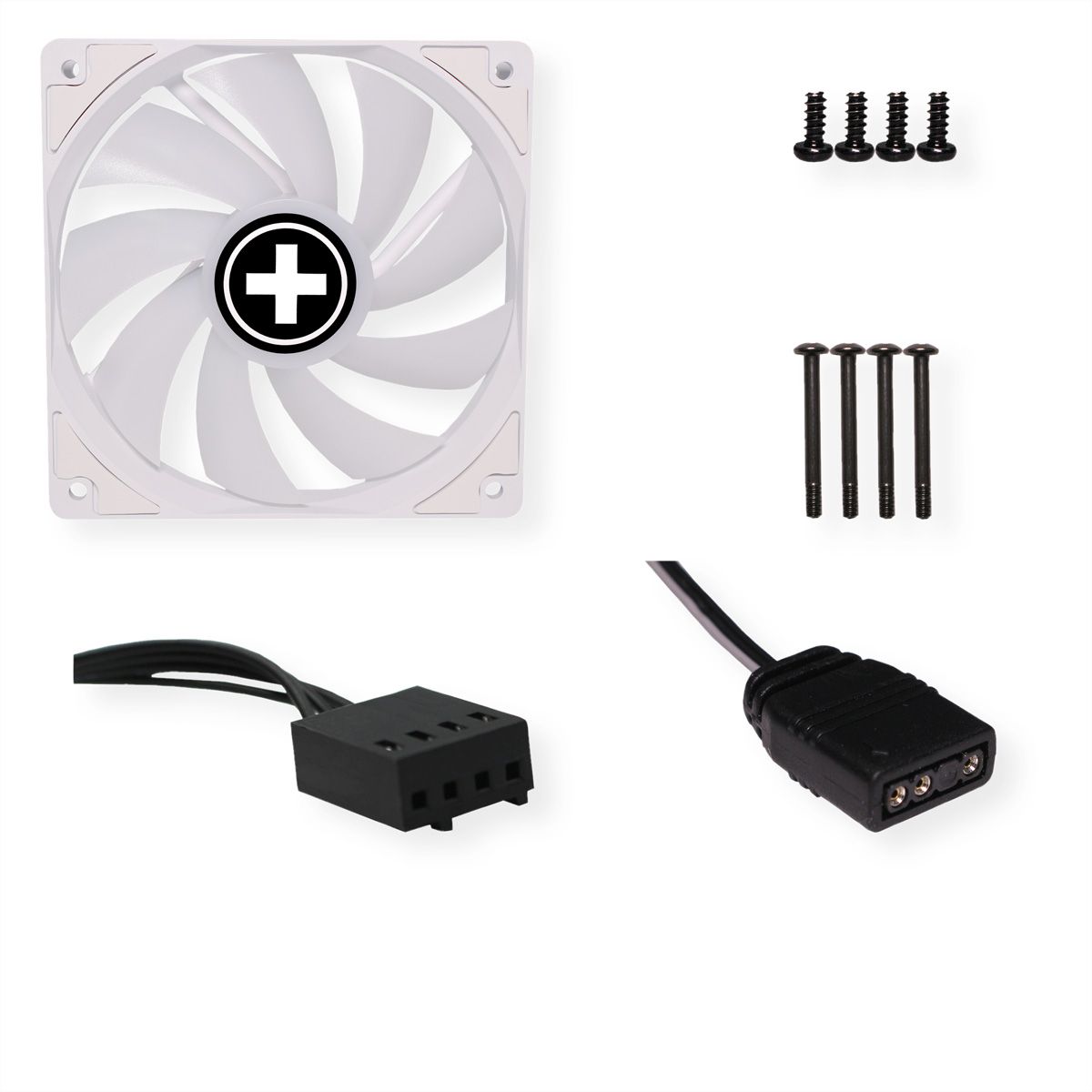 Xilence XPF120.W.ARGB 120mm PWM Gehäuselüfter, ARGB LED