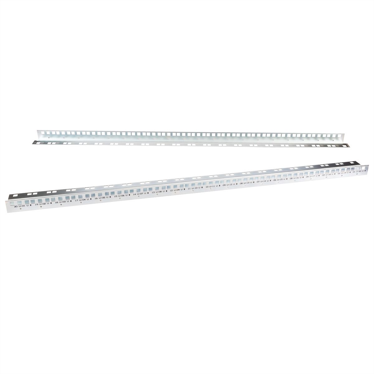 ROLINE 19-Zoll Profilschienen 7 HE, für outdoor Wandgehäuse Pro
