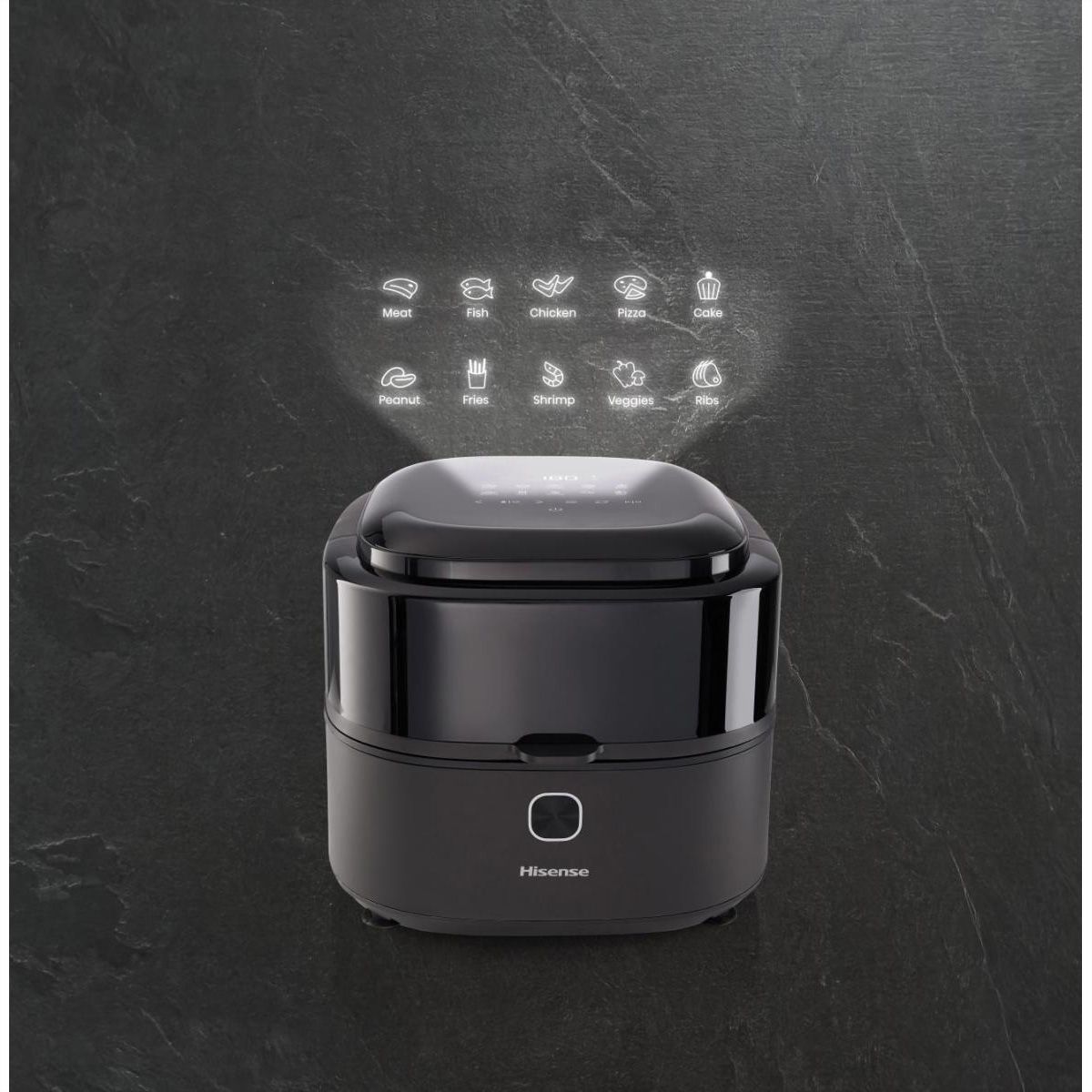 Hisense Heissluftfriteuse HAF1350DR, 1350W, 6,7L