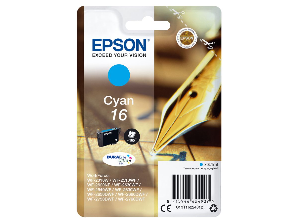 Epson Cartouche "Stylo à plume" - Encre Durabrite C