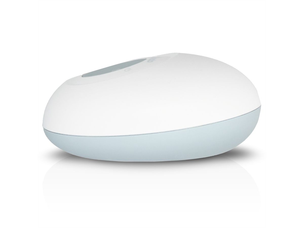 Babyphone DECT Alecto DBX110 avec mode ECO complet, blanc/bleu