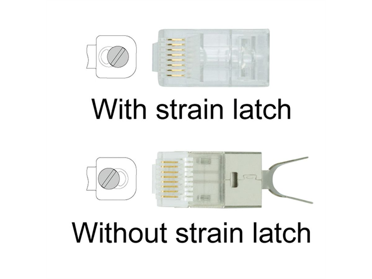 VALUE Crimpzange RJ45 (8P8C) mit/ohne Schirmanschluss