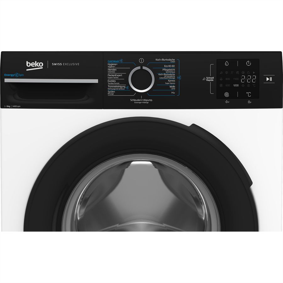 Beko lave-linge WM229, 9kg, A, blanc