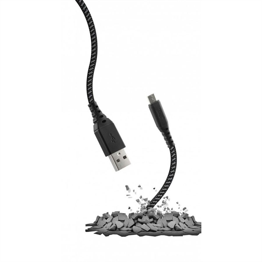 T'NB XW1.5M USB/Micro USB Kabel, schwarz/grau, 1.5 Meter