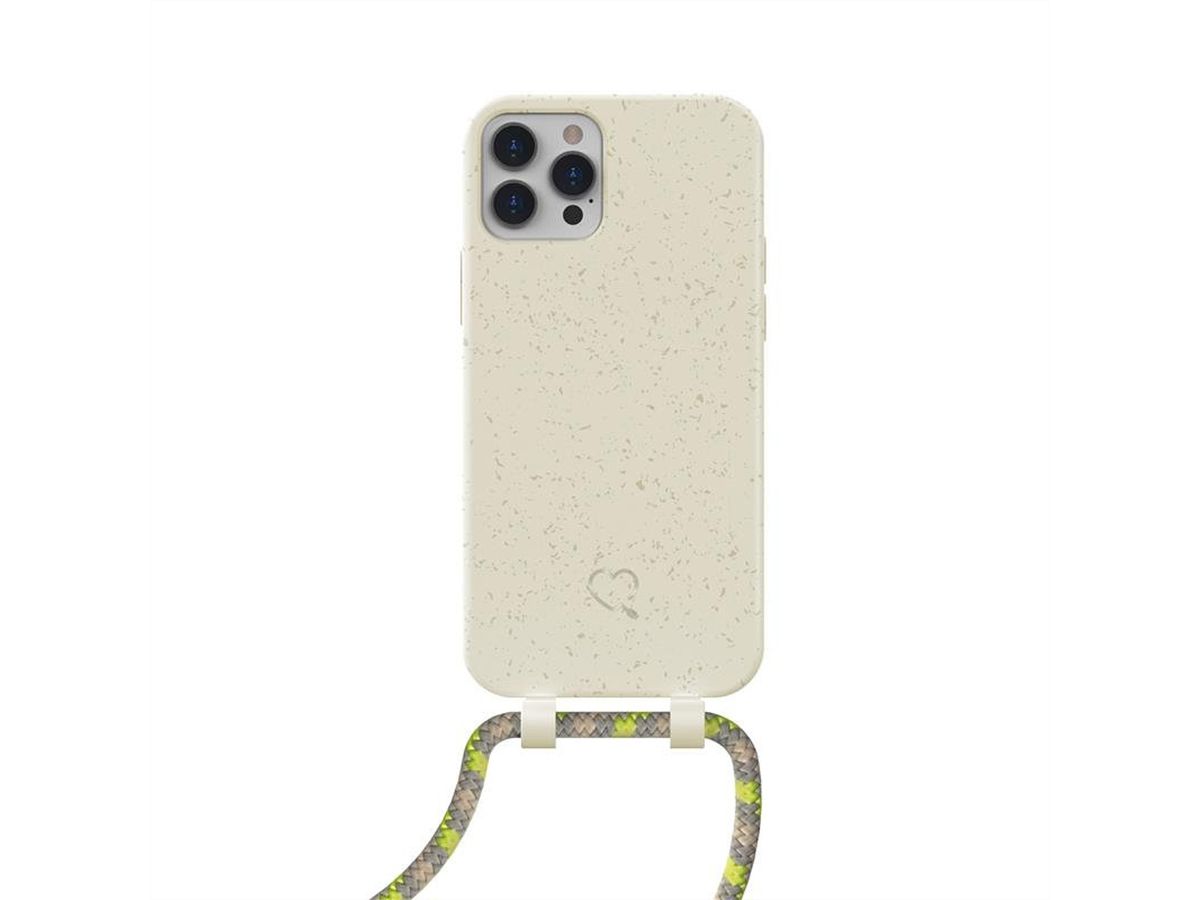 Lotta Power SoftCase Handy-Kette iPhone 12/12 Pro Beige/Sandstone,organic