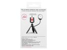 T'nB Influence mini Tripod mit LED 7500k,20cm hoch, 3 modis, 360°