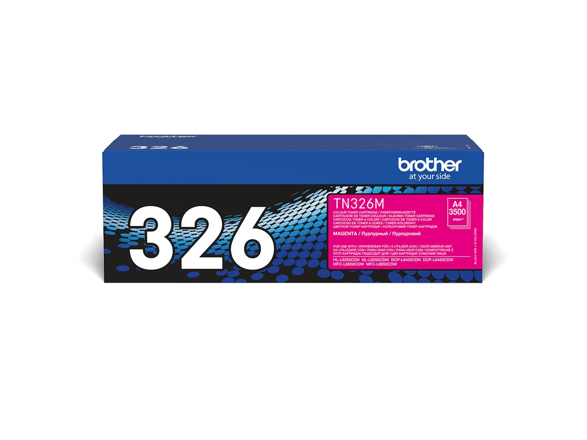 Brother TN-326M - Cartouche de toner originale – Magenta