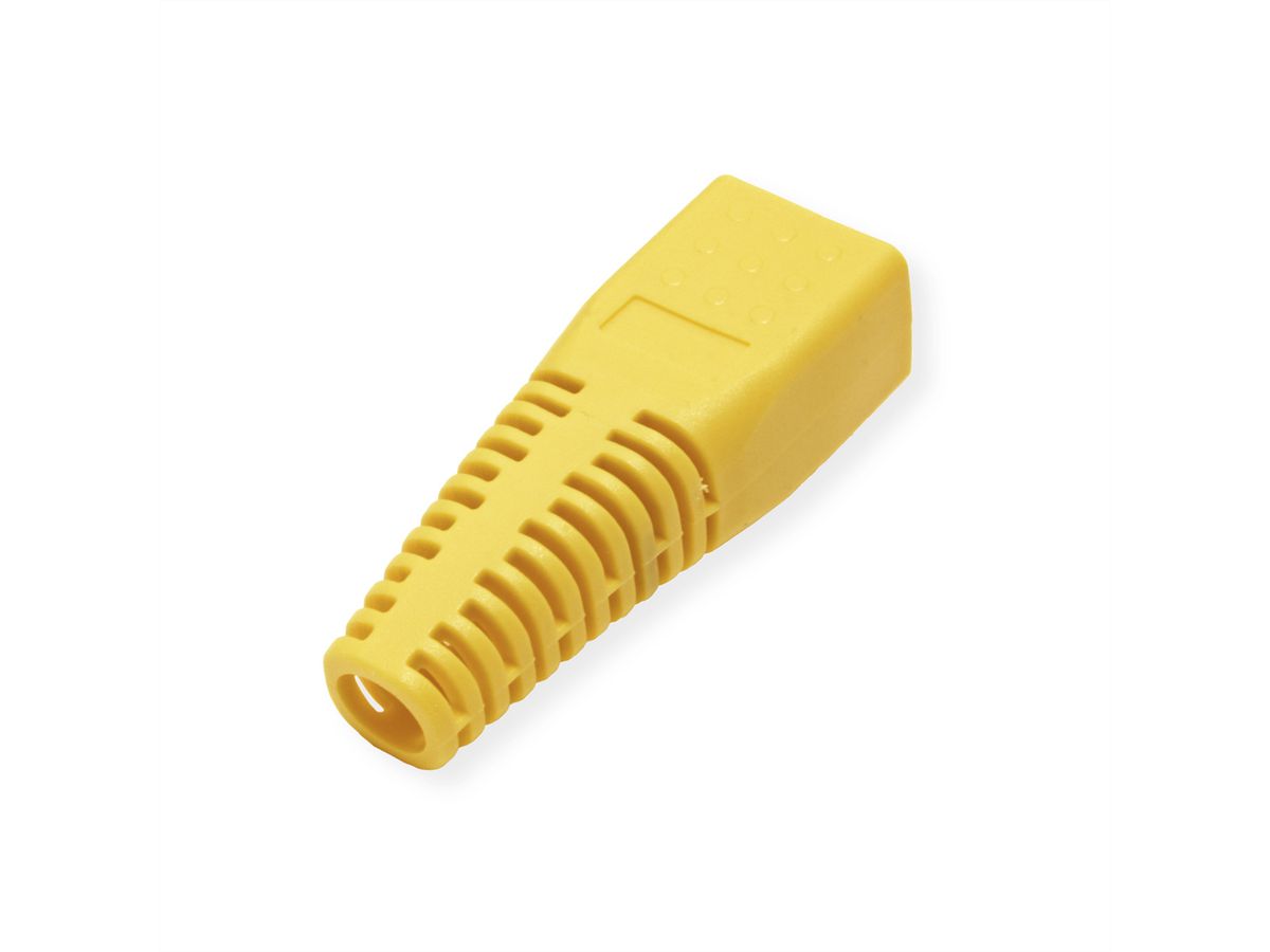 ROLINE Embout anti-pliage, pour RJ-45, 10 pièces, jaune