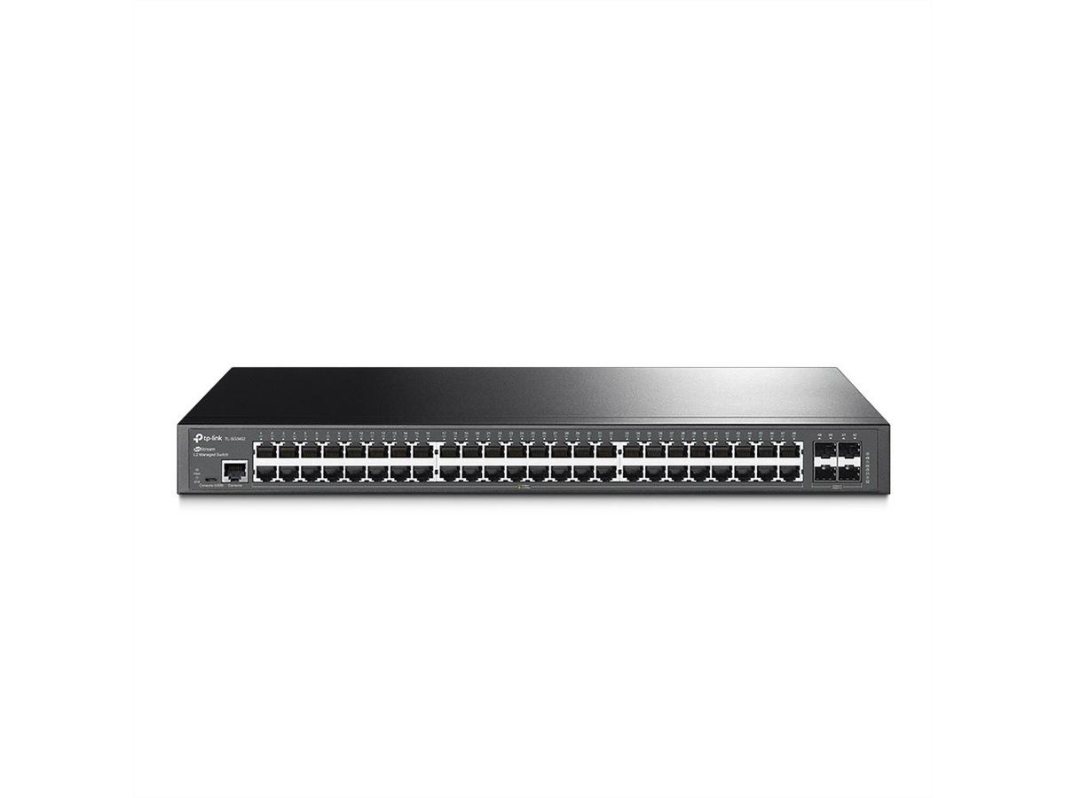 TP-Link SG3452 Switch , 48x Gigabit RJ45, 4x Gigabit SFP Slots