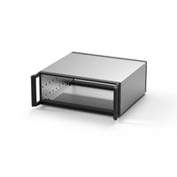 SCHROFF RatiopacPRO Coffret 19", blindage rétrofitable avec poignées, 3 U, 63 CV, 375 mm