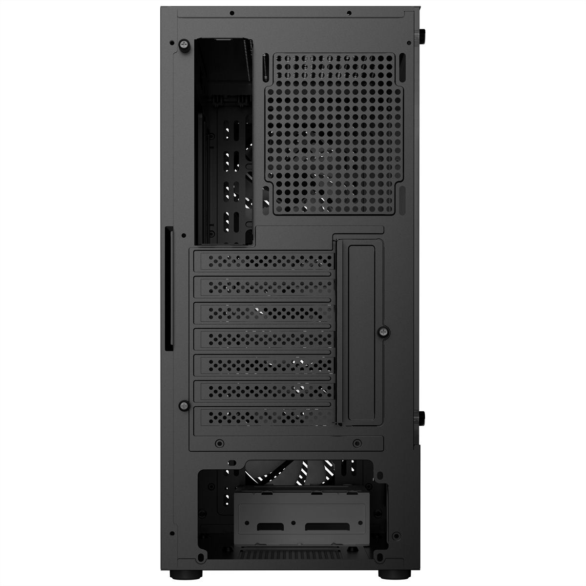 ANTEC AX20 PC Gehäuse Midi Tower Gaming Black ATX, schwarz