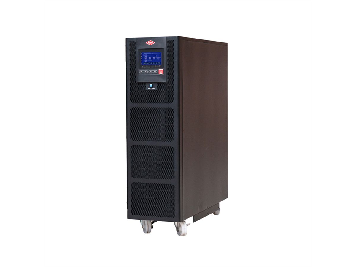 AEC IST7 10kVA - Online Tower USV –  60x 9Ah Batterien – 16 Min. Autonomie bei 100% Last, mit internen Batterien – 30x 9Ah LL & externer Batterieschrank BB4 mit 30x 9Ah LL