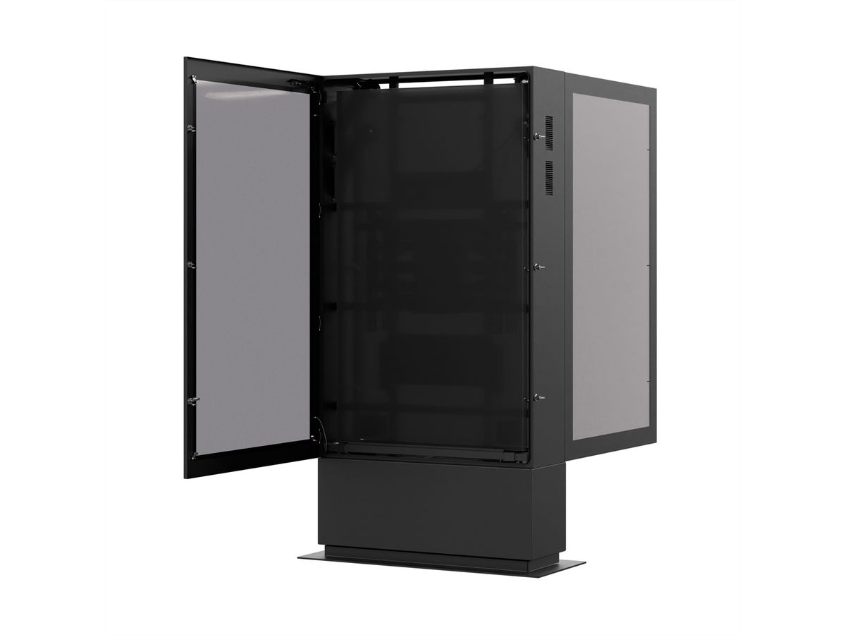 Hagor Outdoorstele SOPK 75" Portrait, schwarz