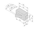 Microrupteur SCHROFF pour modules compacts et complets, normalement fermé, 10 pièces