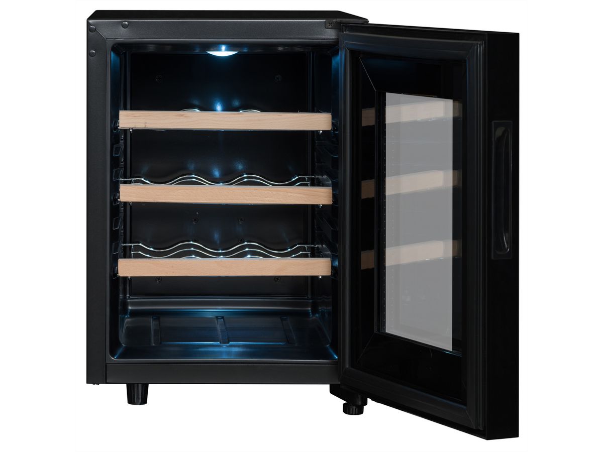 Climadiff Weinkühlschrank CC12, Freistehend, 1 Zone, 12 Flaschen