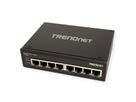 TRENDnet TI-PG80 Switch Rail DIN PoE+ Gigabit industriel renforcé à 8 ports