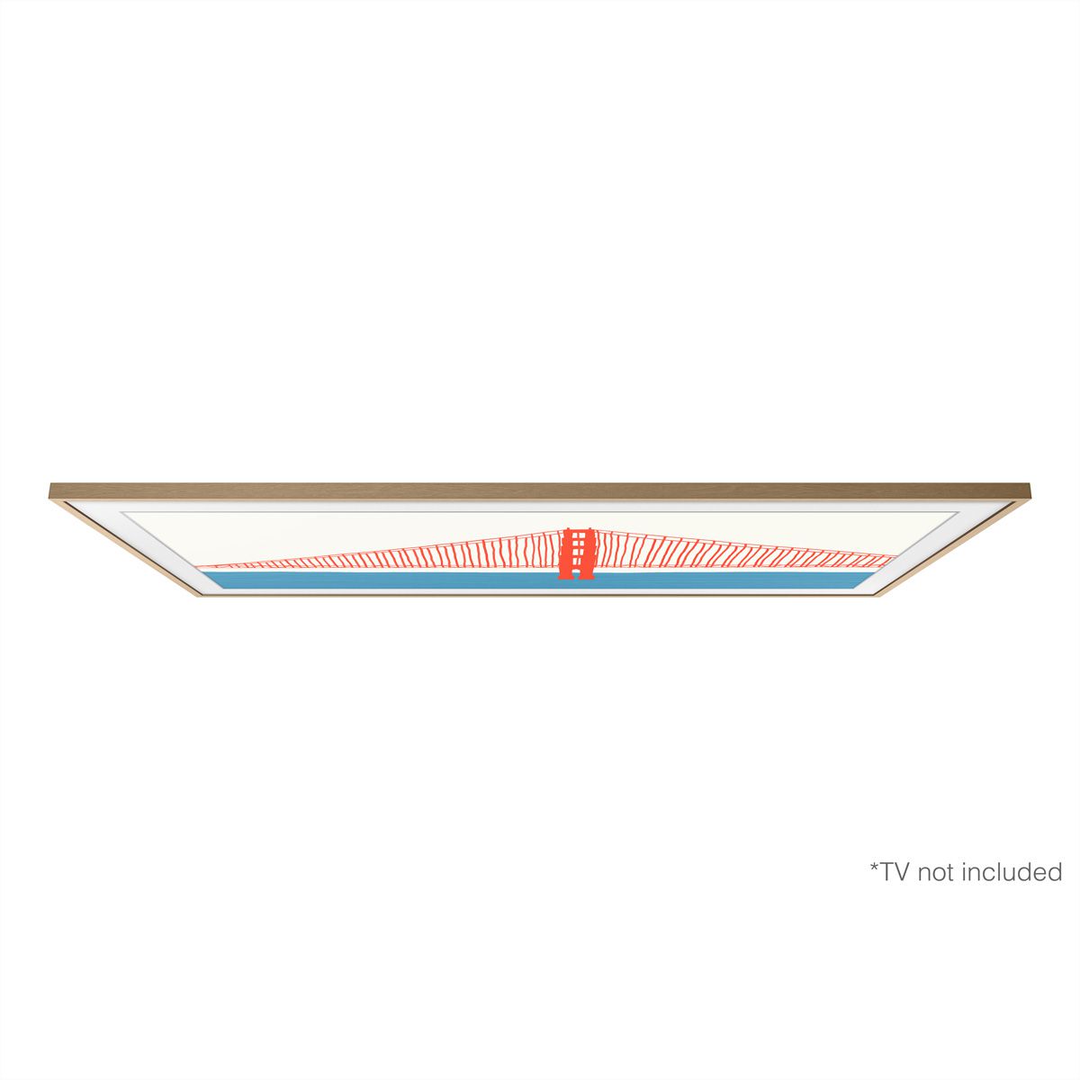 Samsung Wechselrahmen zu Frame Pro 65", Teak