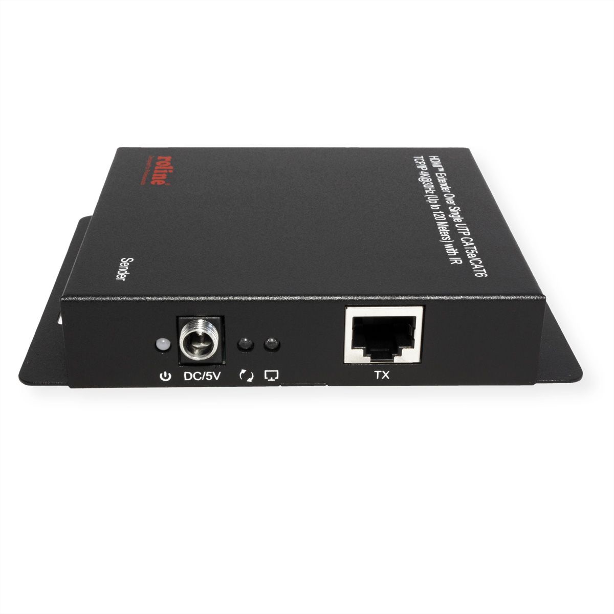 ROLINE HDMI Verlängerung, über IP, 4K30Hz, 120m, mit IR