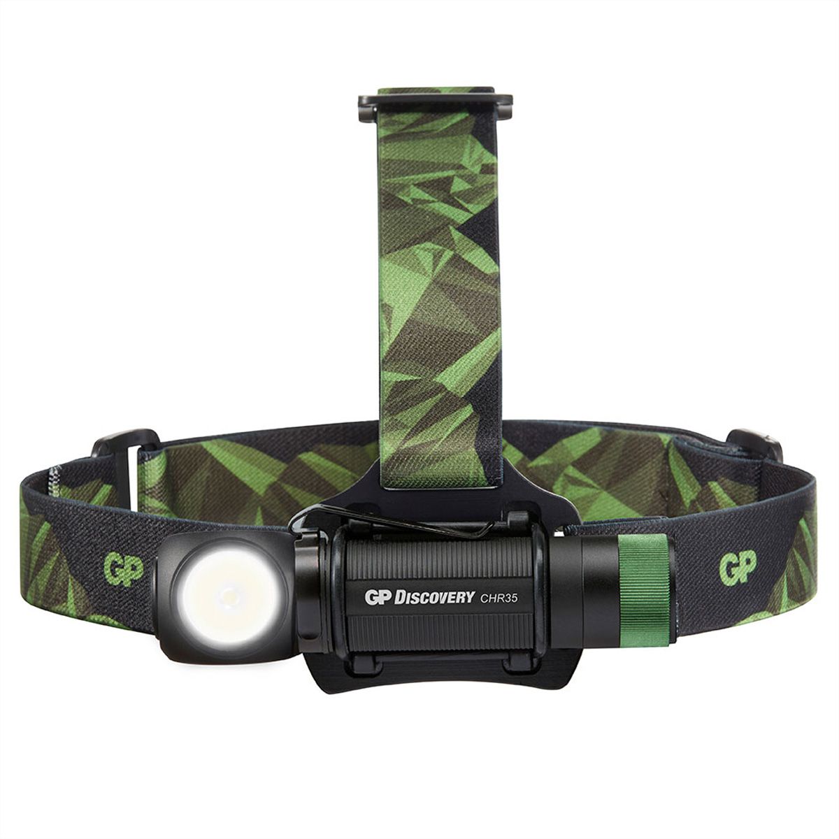GP Discovery Lampe de travail CH35, 15-600lm, 130m de portée, 60 heures, PIX4