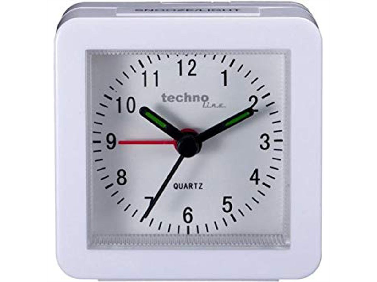 TechnoLine Wecker MODELL SC, weiss