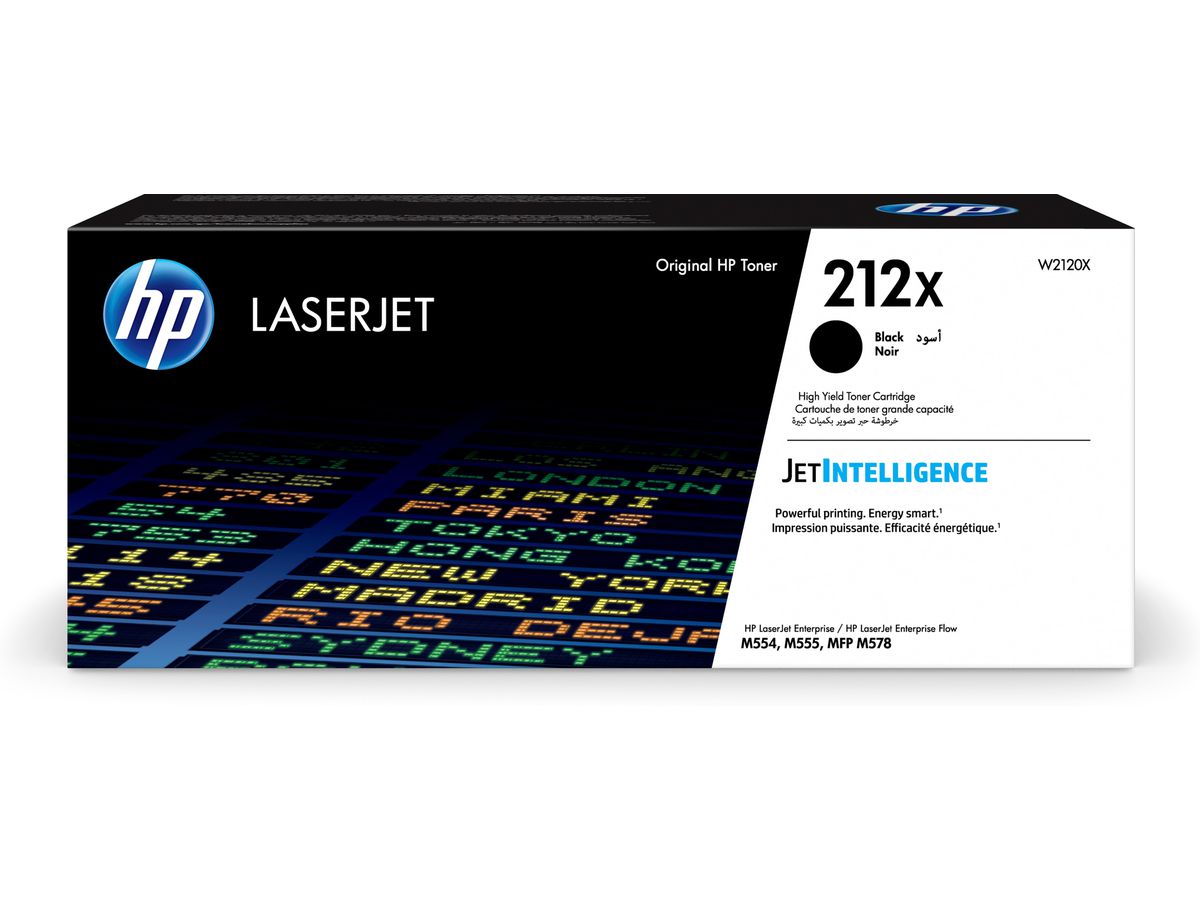 HP 212X Schwarz Original LaserJet Tonerkartusche mit hoher Reichweite