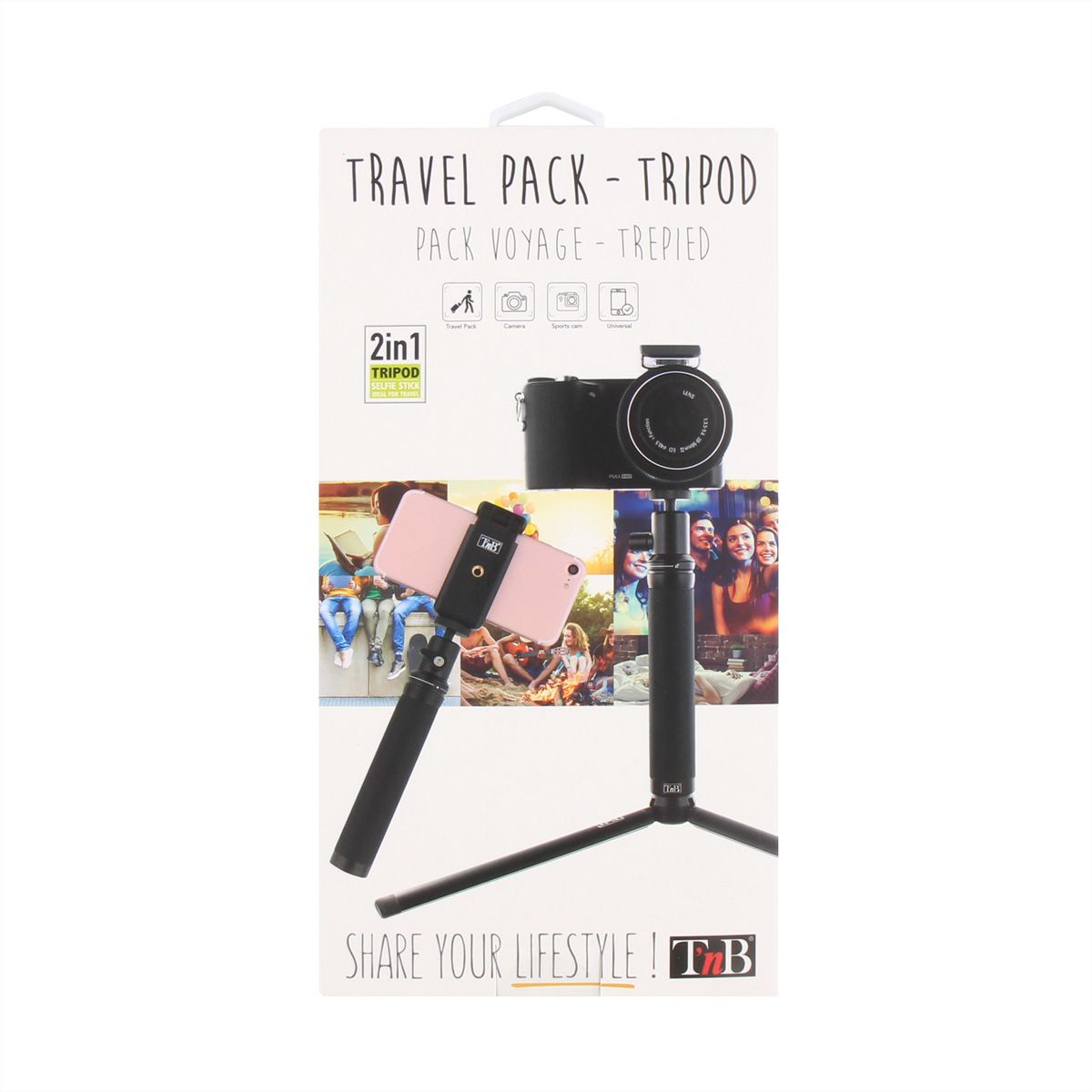 T'nB Influence Travel Pack Tripod