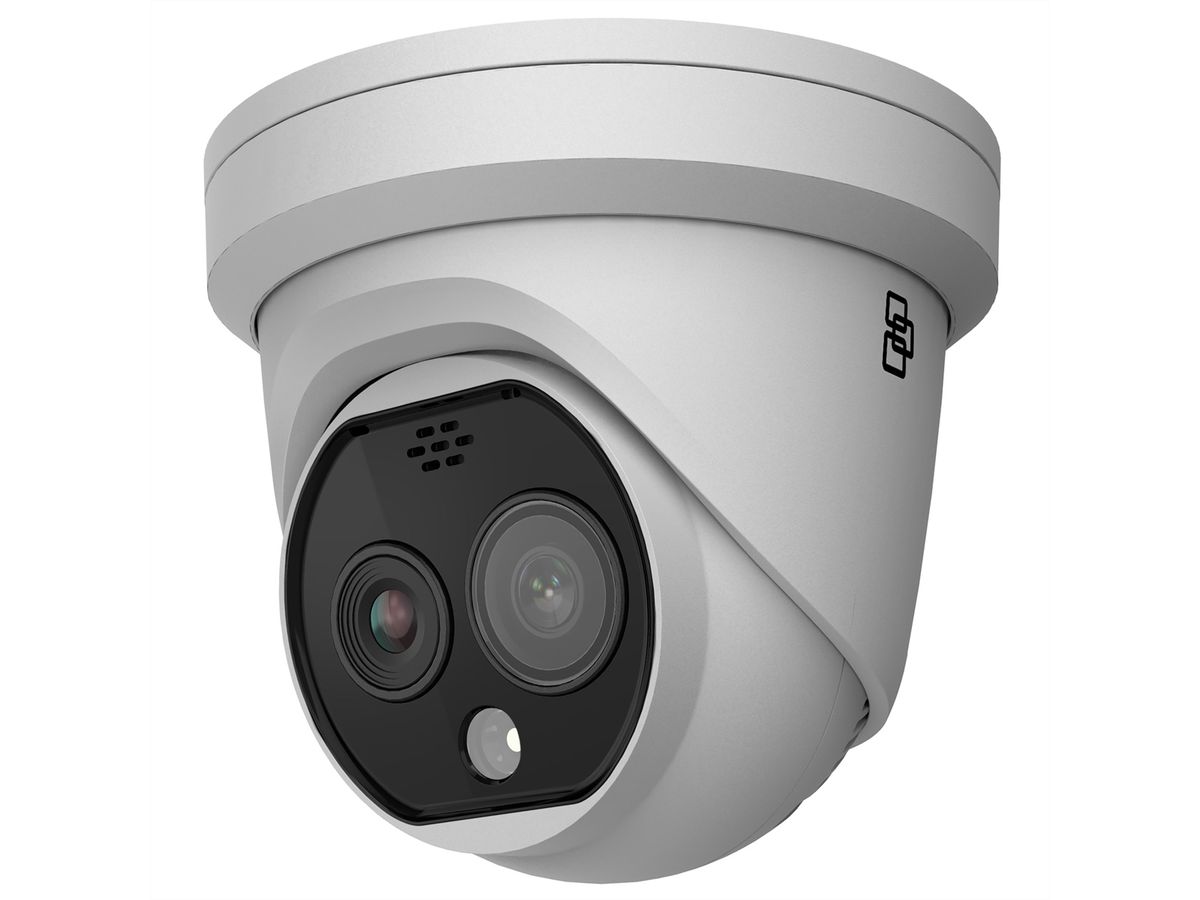 Aritech TruVision Thermal Kamera Bi-Spektral 4 MP, 90°, Weisslicht, IR-LED 15m