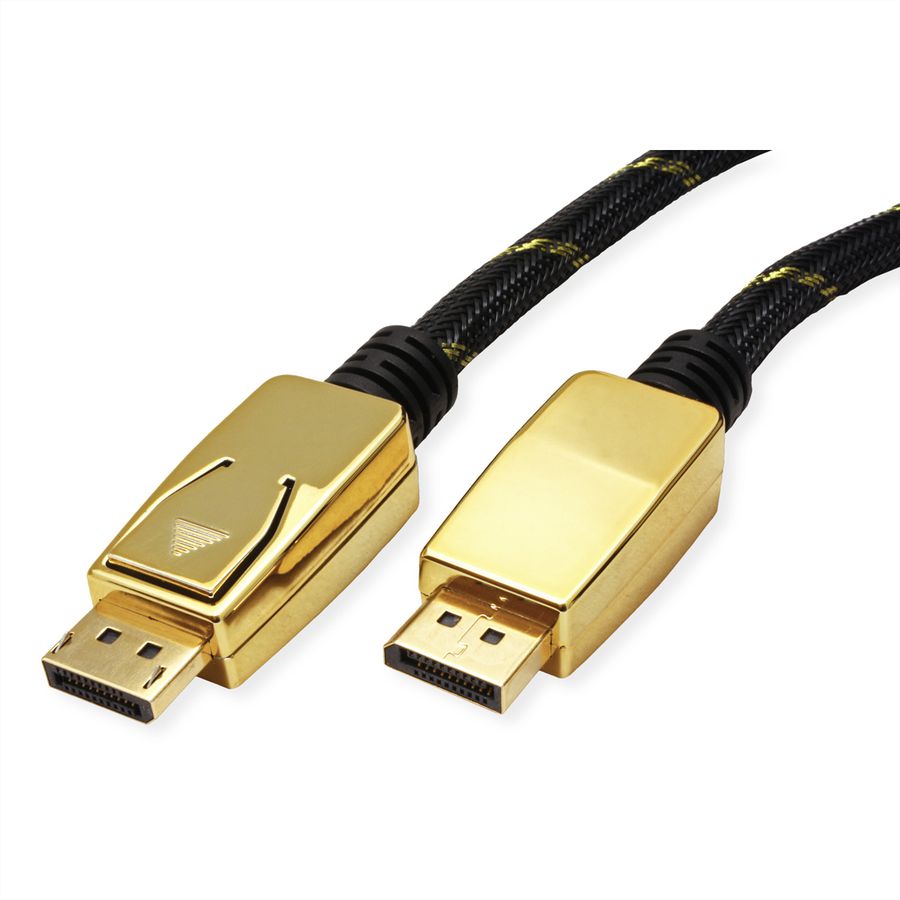 ROLINE GOLD DisplayPort Kabel, v1.4, DP ST - ST, 1 m