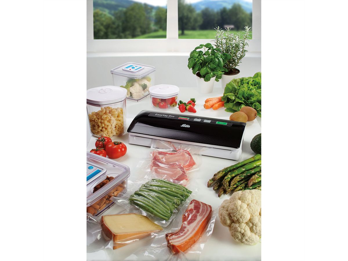 Solis Appareil de mise sous vide EasyVac Pro 569, noir