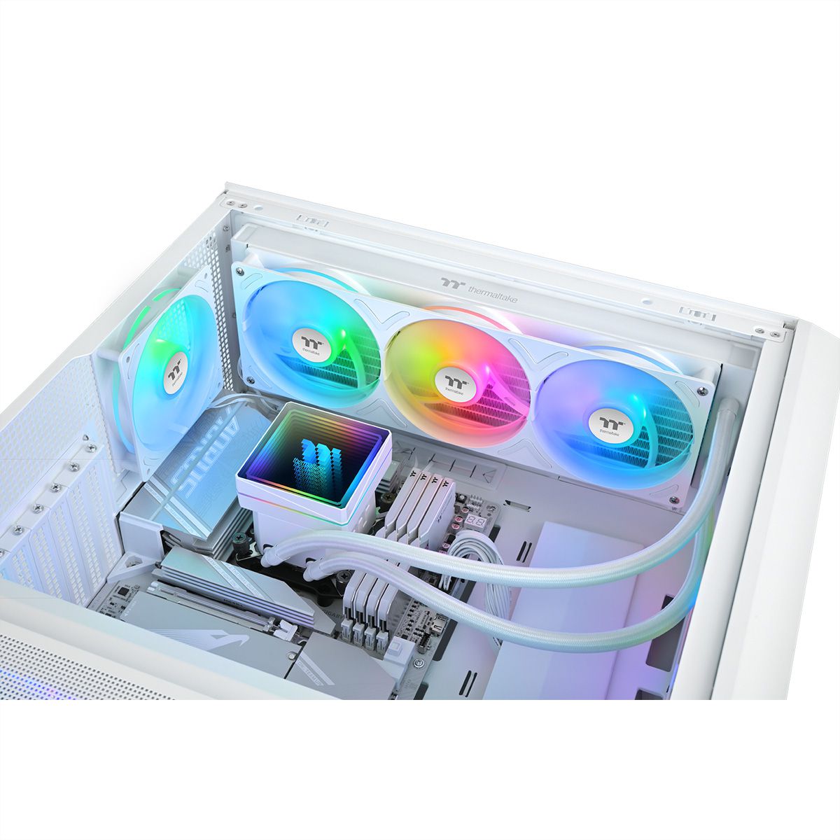 Thermaltake TH360 V3 ARGB Sync AIO CPU Kühler, Weiß