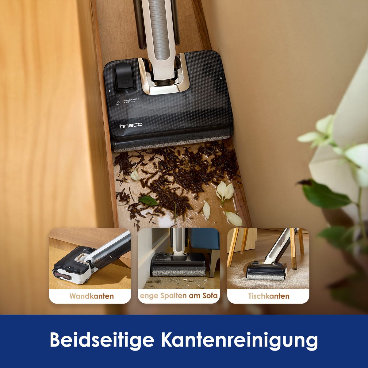 Tineco FLOOR ONE i7 Pliable Premium, Aspirateur laveur