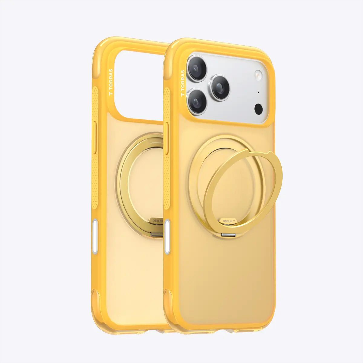 Torras Ostand O3 Air Schutzhülle, iPhone 17 pro, gelb