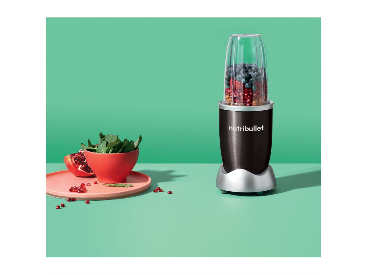 **DEMO** Nutribullet Nährstoffextraktor 600W, schwarz, 5-teilig