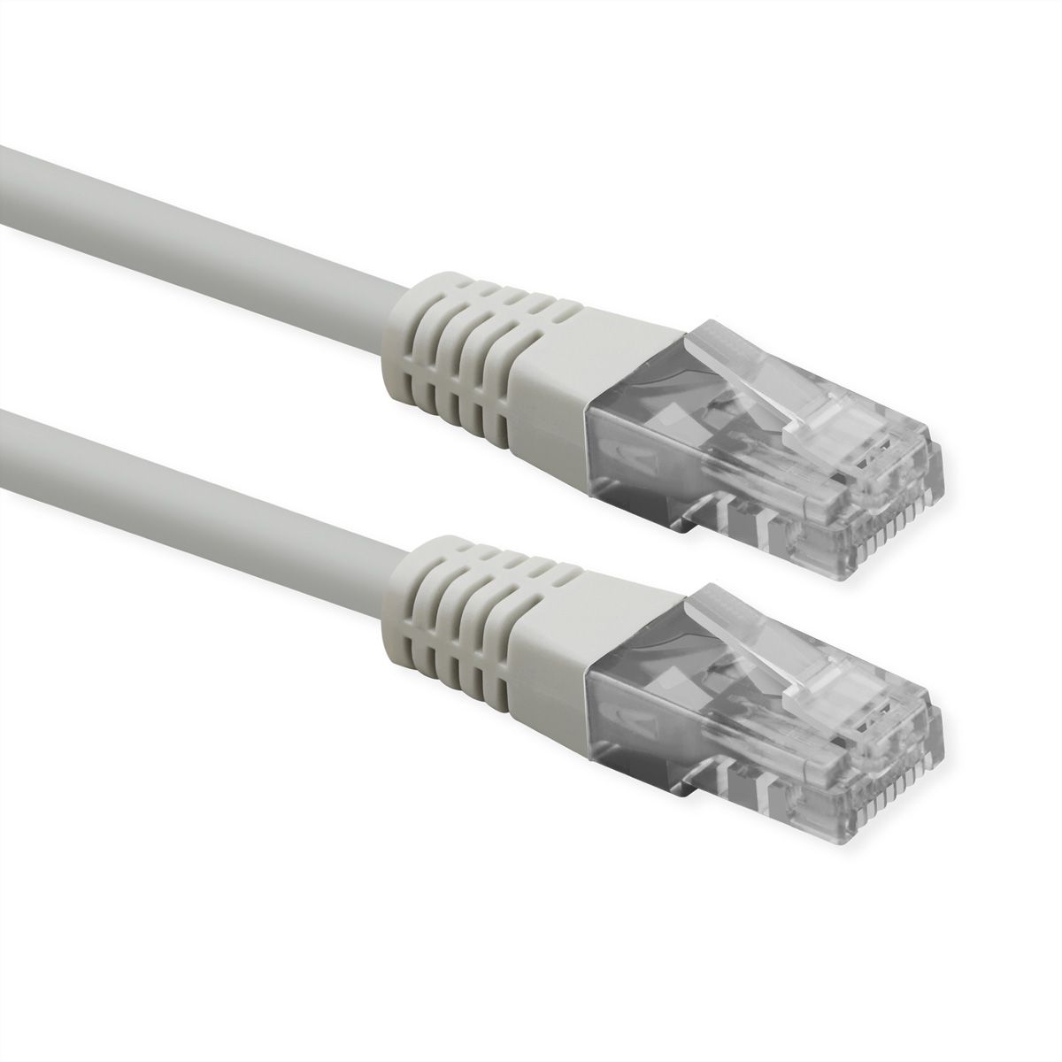 ROLINE Cordon Cat.6 (Classe E), UTP, PoE, blanc, 2 m